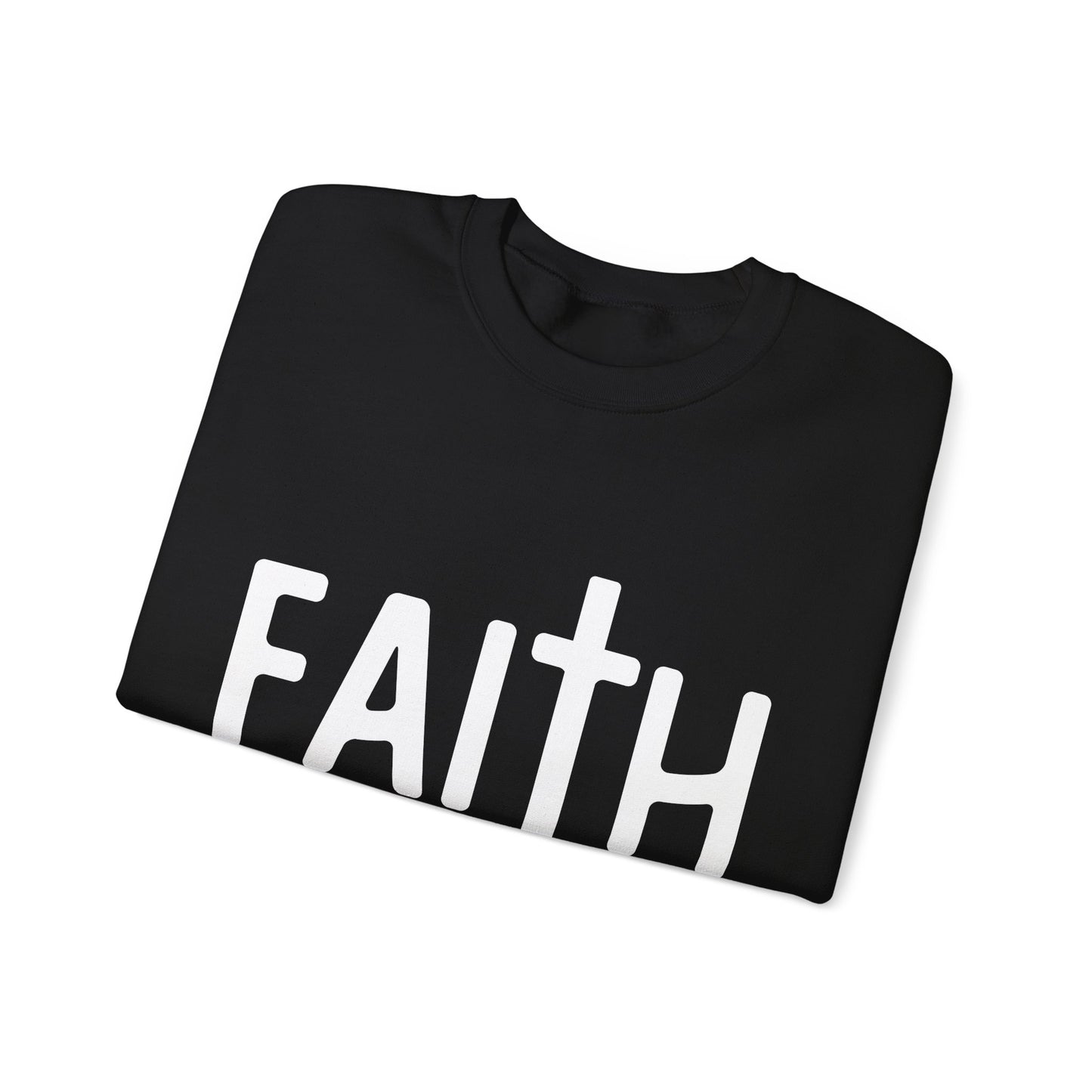 Faith : Womens Heavy Blend™ Crewneck Sweatshirt