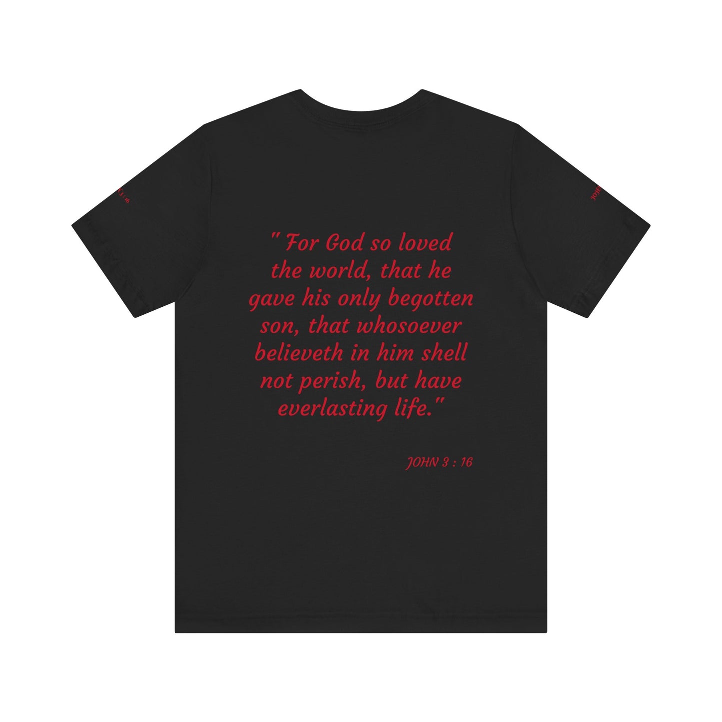 John 3:16 Unisex Jersey Short Sleeve Tee